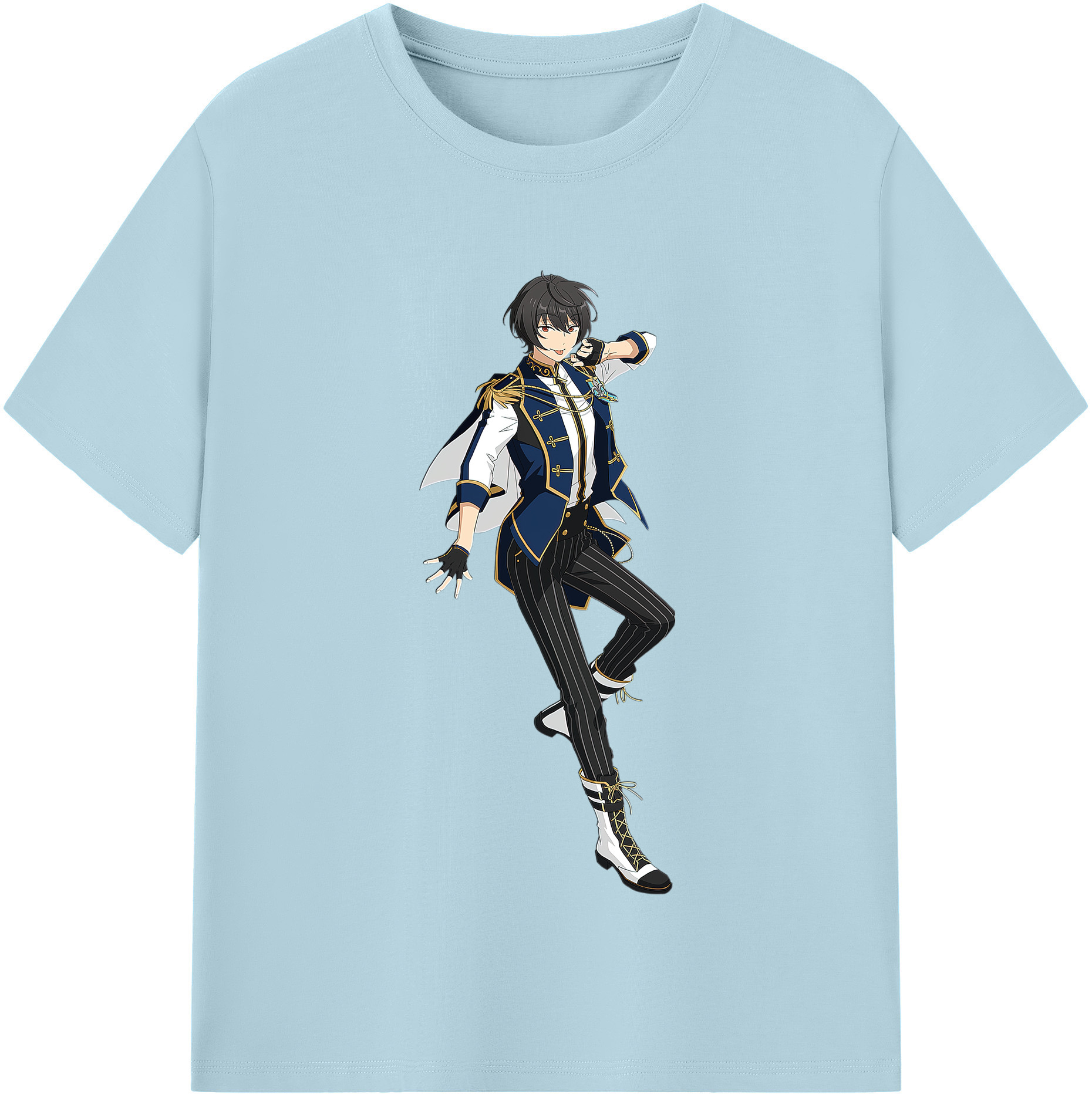 （画像用） あんさんぶるスターズ! Ensemble Stars 綿100％半袖Tシャツ（フロントプリント）